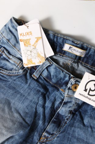 Dámské džíny  Klixs Jeans, Velikost M, Barva Modrá, Cena  219,00 Kč