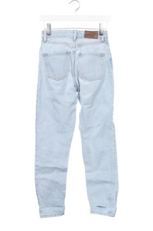 Damskie jeansy Monki, Rozmiar XXS, Kolor Niebieski, Cena 44,99 zł