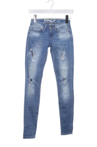 Damskie jeansy ONLY, Rozmiar XS, Kolor Niebieski, Cena 54,99 zł