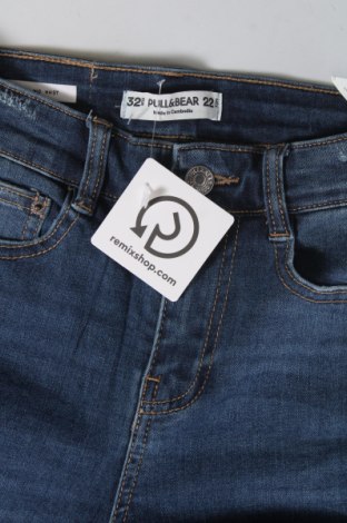 Damskie jeansy Pull&Bear, Rozmiar XXS, Kolor Niebieski, Cena 41,99 zł