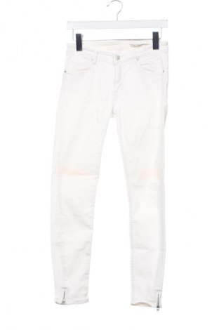 Damskie jeansy Zara, Rozmiar S, Kolor Biały, Cena 43,99 zł