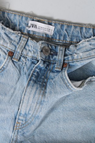 Damskie jeansy Zara, Rozmiar XXS, Kolor Niebieski, Cena 86,99 zł