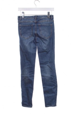 Damskie jeansy Zara Trafaluc, Rozmiar S, Kolor Niebieski, Cena 43,99 zł