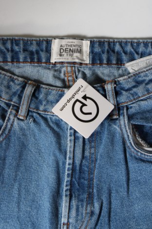 Damskie jeansy Zara Trafaluc, Rozmiar S, Kolor Niebieski, Cena 86,99 zł