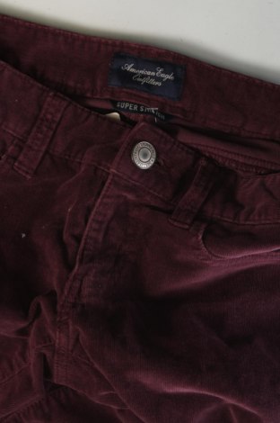 Pantaloni de velvet de femei American Eagle, Mărime XS, Culoare Mov, Preț 85,99 Lei