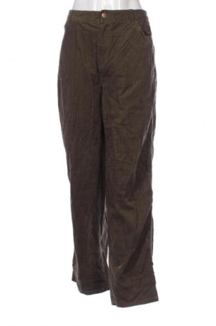 Damen Cordhose Basic Editions, Größe XL, Farbe Grün, Preis 20,99 €