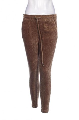 Pantaloni de velvet de femei ONLY, Mărime S, Culoare Maro, Preț 29,99 Lei