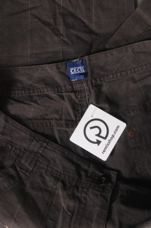 Pantaloni scurți de femei Cecil, Mărime L, Culoare Gri, Preț 67,99 Lei