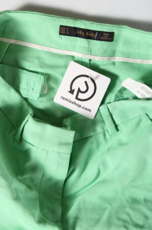 Pantaloni scurți de femei Zara, Mărime S, Culoare Verde, Preț 42,99 Lei