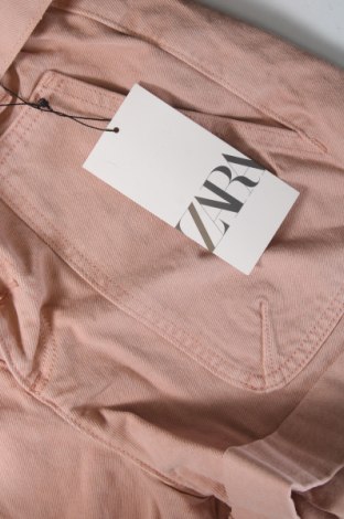 Дамски къс панталон Zara, Размер XS, Цвят Пепел от рози, Цена 16,49 лв.