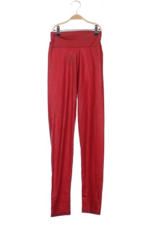 Damen Leggings, Größe XS, Farbe Rot, Preis 6,99 €