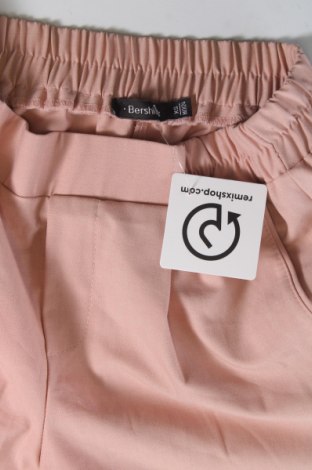 Dámské kalhoty  Bershka, Velikost XS, Barva Popelavě růžová, Cena  469,00 Kč