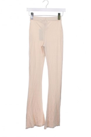 Damenhose Boohoo, Größe XXS, Farbe Ecru, Preis 32,49 €