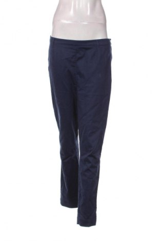 Pantaloni de femei Mtwtfss Weekday, Mărime L, Culoare Albastru, Preț 27,99 Lei