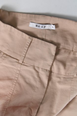 Damenhose NA-KD, Größe XS, Farbe Beige, Preis € 8,99