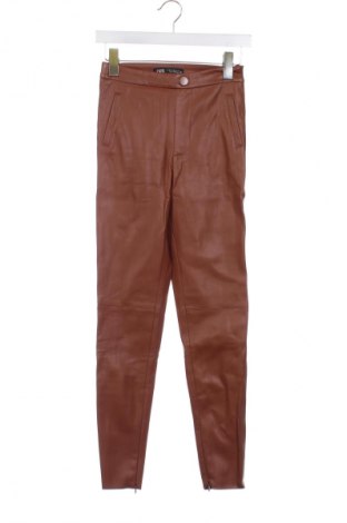 Damenhose Zara, Größe XS, Farbe Braun, Preis € 7,99