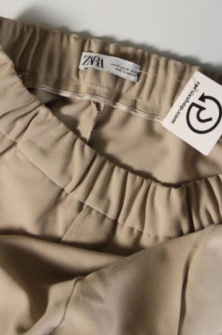 Damenhose Zara, Größe M, Farbe Beige, Preis 13,81 €