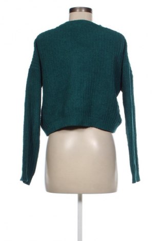 Pulover de femei Bershka, Mărime XS, Culoare Verde, Preț 95,99 Lei