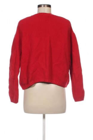 Damski sweter Bershka, Rozmiar S, Kolor Czerwony, Cena 55,99 zł