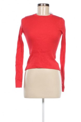 Damenpullover Bershka, Größe S, Farbe Rot, Preis 20,49 €