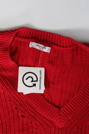 Damenpullover Mango, Größe L, Farbe Rot, Preis 18,99 €