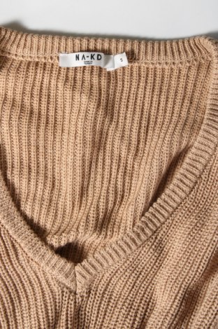 Damenpullover NA-KD, Größe S, Farbe Beige, Preis 15,99 €