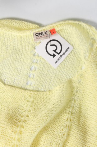 Damski sweter ONLY, Rozmiar L, Kolor Żółty, Cena 86,99 zł