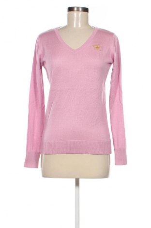 Damenpullover Beverly Hills Polo Club, Größe L, Farbe Rosa, Preis € 18,99