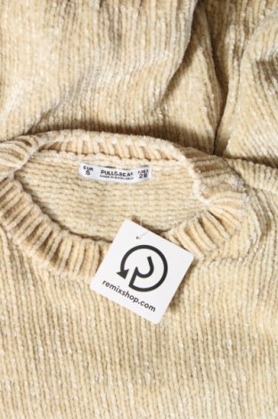 Damenpullover Pull&Bear, Größe S, Farbe Beige, Preis 8,49 €