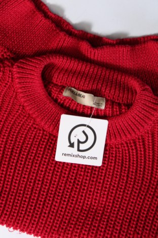 Damenpullover Pull&Bear, Größe M, Farbe Rot, Preis 20,49 €