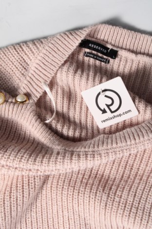 Damenpullover Reserved, Größe L, Farbe Rosa, Preis 9,99 €