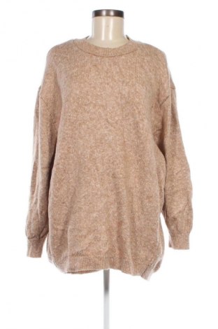 Damski sweter Stradivarius, Rozmiar M, Kolor Beżowy, Cena 92,99 zł