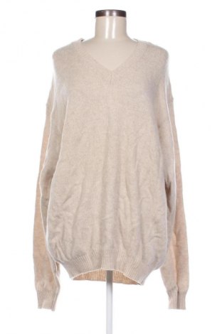 Damenpullover United Colors Of Benetton, Größe XXL, Farbe Beige, Preis € 14,99