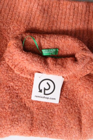 Damski sweter United Colors Of Benetton, Rozmiar XS, Kolor Pomarańczowy, Cena 131,99 zł