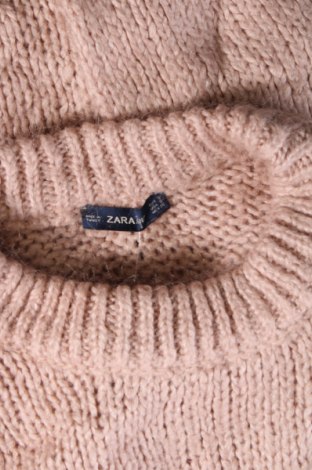 Damski sweter Zara, Rozmiar S, Kolor Różowy, Cena 49,99 zł