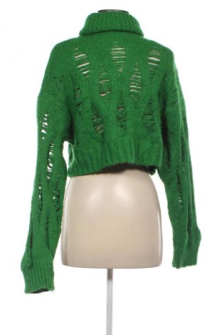 Pulover de femei Zara, Mărime M, Culoare Verde, Preț 53,99 Lei