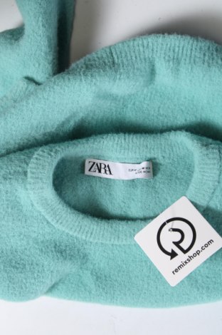 Γυναικείο πουλόβερ Zara, Μέγεθος M, Χρώμα Πράσινο, Τιμή 9,99 €