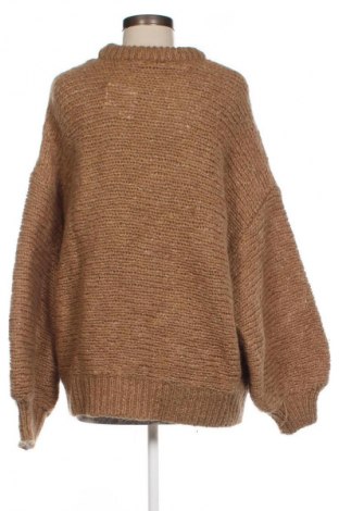 Damski sweter Zara, Rozmiar M, Kolor Brązowy, Cena 86,99 zł