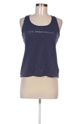 Damen Sporttop, Größe M, Farbe Blau, Preis 4,99 €