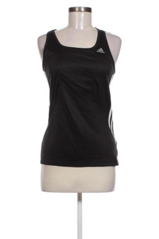 Damen Sporttop Adidas, Größe M, Farbe Schwarz, Preis € 17,00