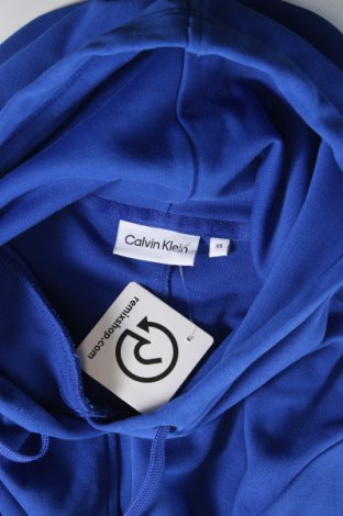 Дамски суичър Calvin Klein, Размер XS, Цвят Син, Цена 57,99 лв.