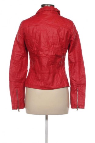 Damen Lederjacke, Größe L, Farbe Rot, Preis € 40,99