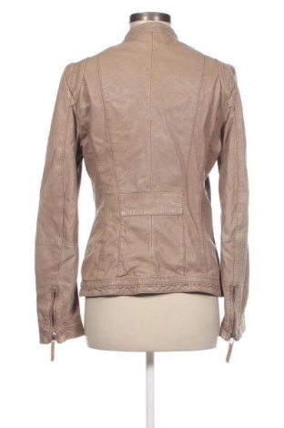 Damen Lederjacke, Größe L, Farbe Beige, Preis 44,49 €