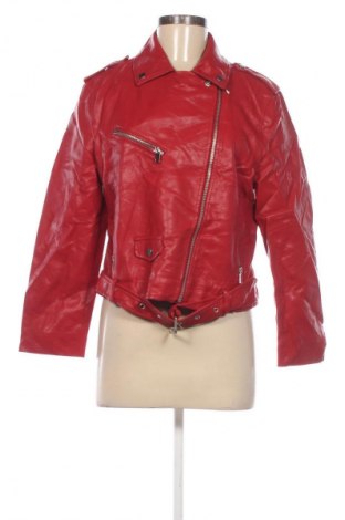 Damen Lederjacke Clockhouse, Größe XL, Farbe Rot, Preis 40,99 €