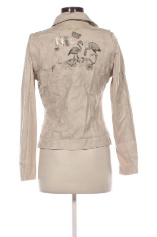 Damen Lederjacke Desigual, Größe M, Farbe Beige, Preis € 82,00