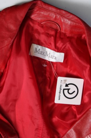 Dámská kožená bunda  Max Mara, Velikost M, Barva Červená, Cena  3 899,00 Kč