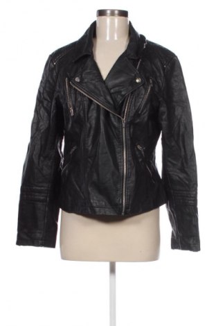 Damen Lederjacke ONLY, Größe M, Farbe Schwarz, Preis 14,99 €