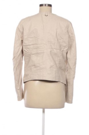 Damen Lederjacke Seppala, Größe M, Farbe Beige, Preis 18,99 €