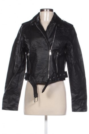 Damen Lederjacke Sinsay, Größe L, Farbe Schwarz, Preis 18,99 €