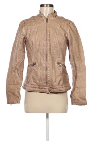 Damen Lederjacke Tom Tailor, Größe M, Farbe Beige, Preis € 19,99